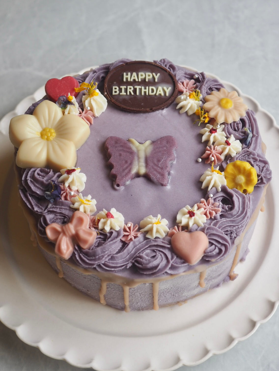 ちょうちょのケーキ