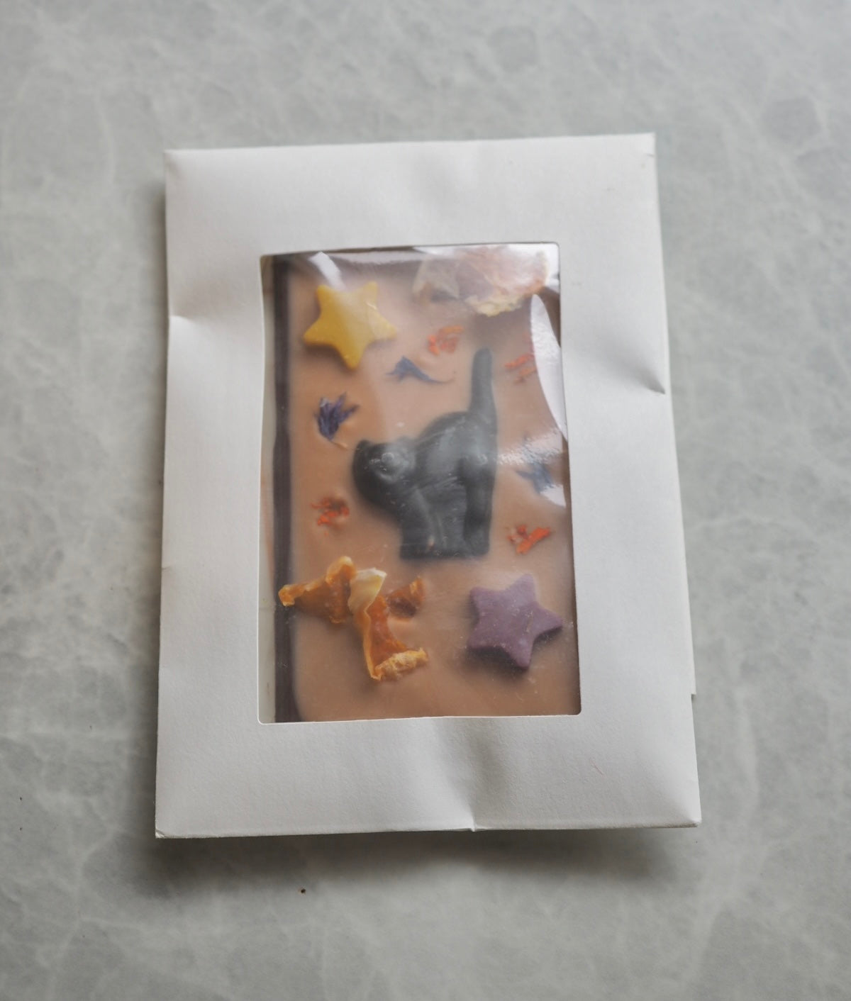 Raw Cacao Tablet (ハロウィン:黒ネコ・カカオ60%プレーン)