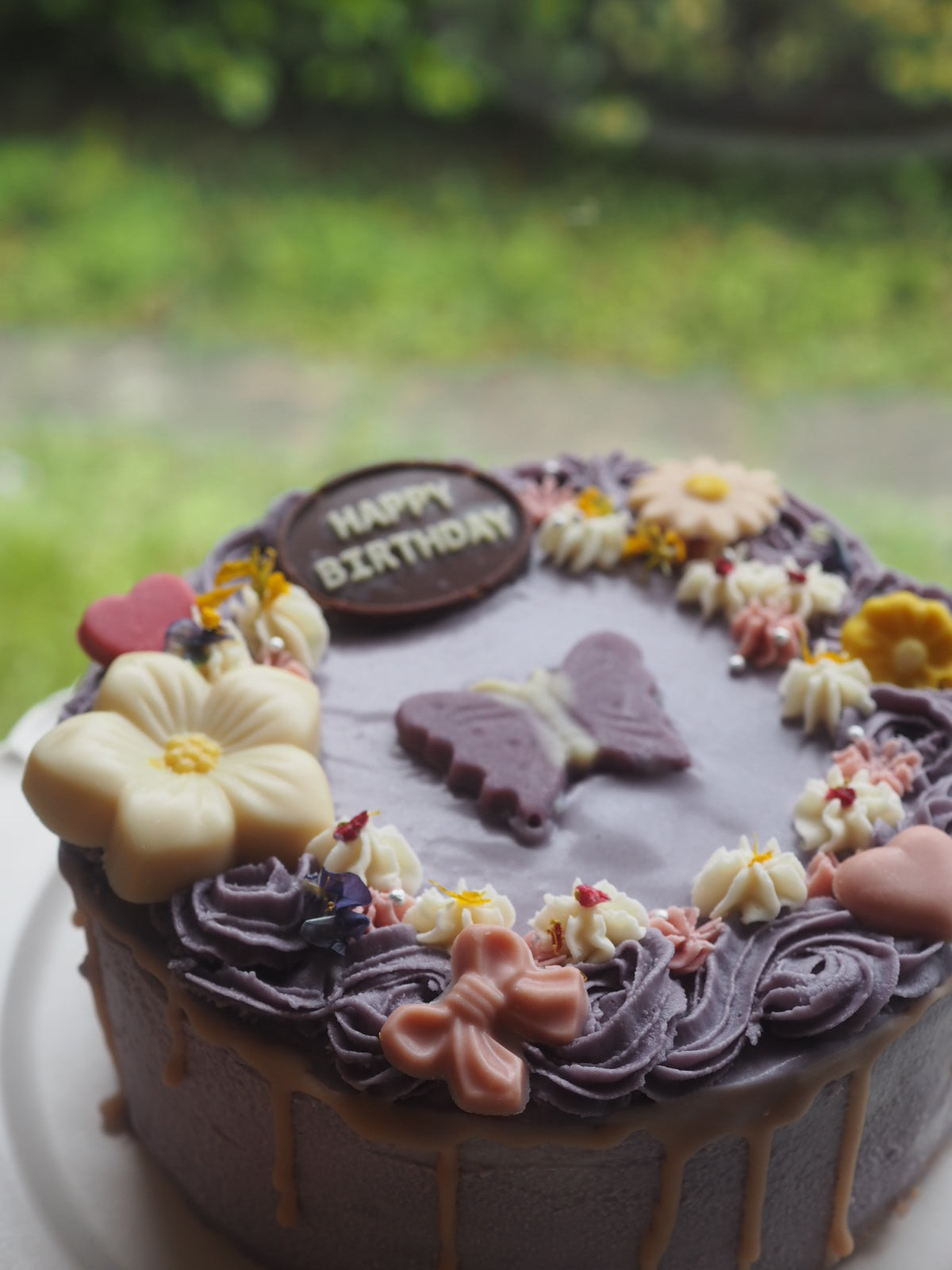 ちょうちょのケーキ