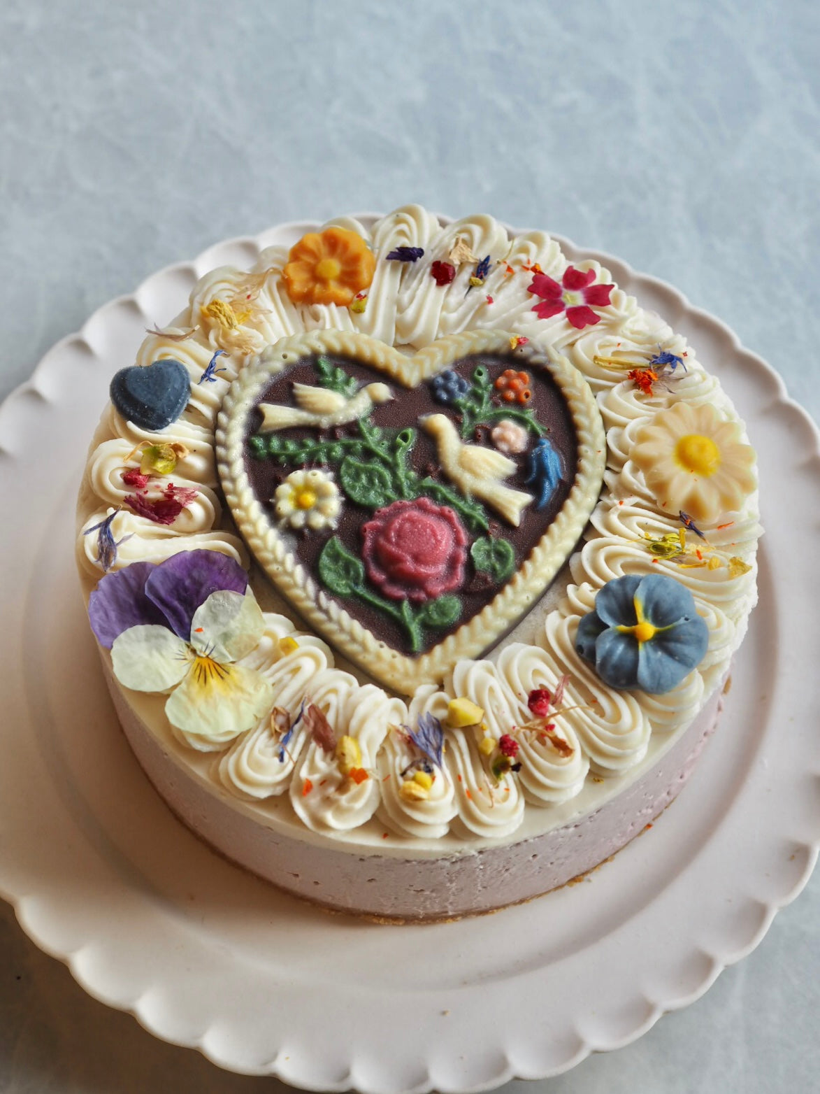 有機いちごのケーキ(Heart Garden2)