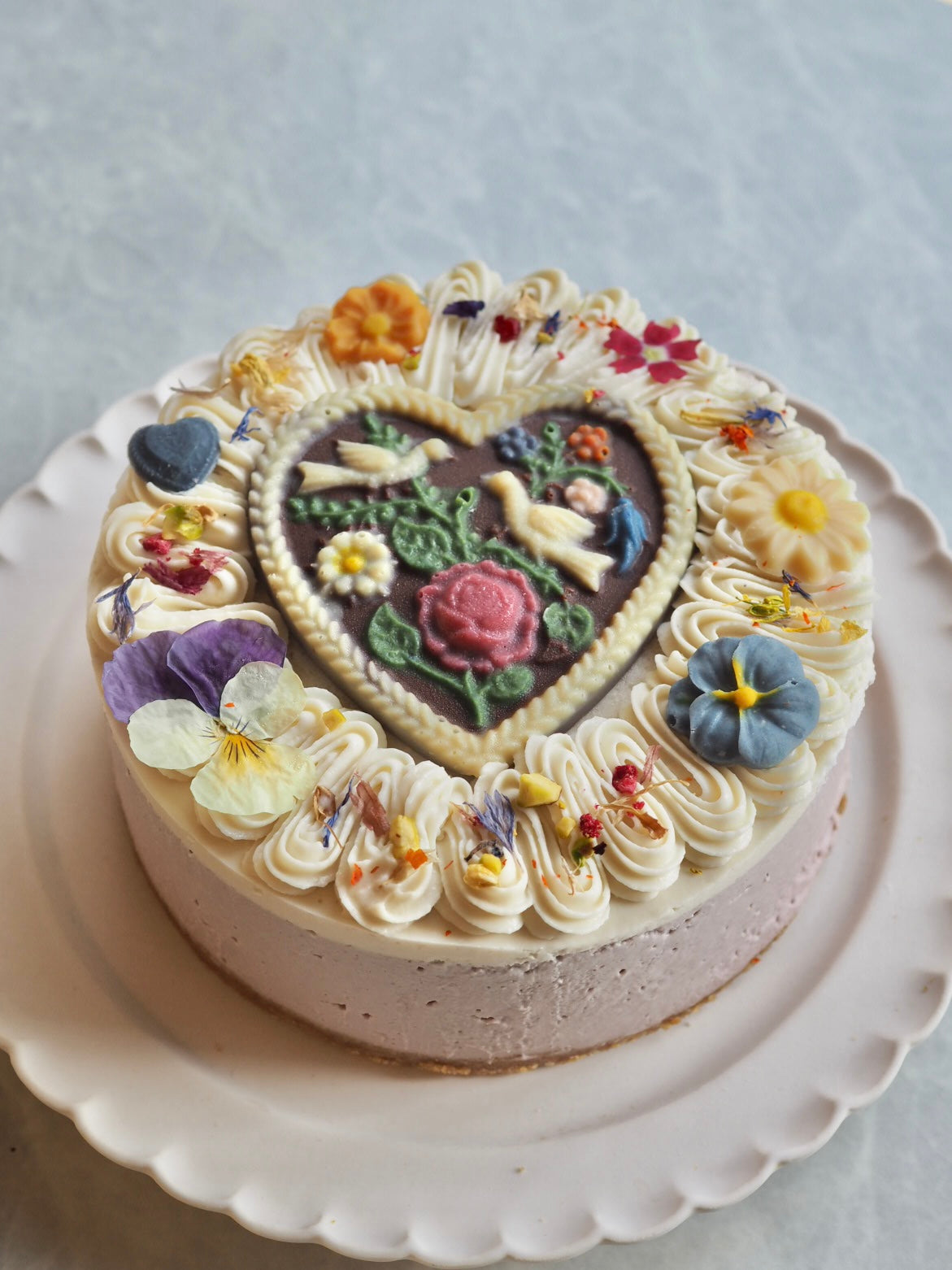 有機いちごのケーキ(Heart Garden2)