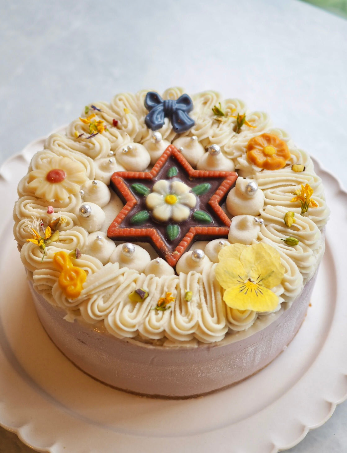 有機いちごのケーキ(星2)