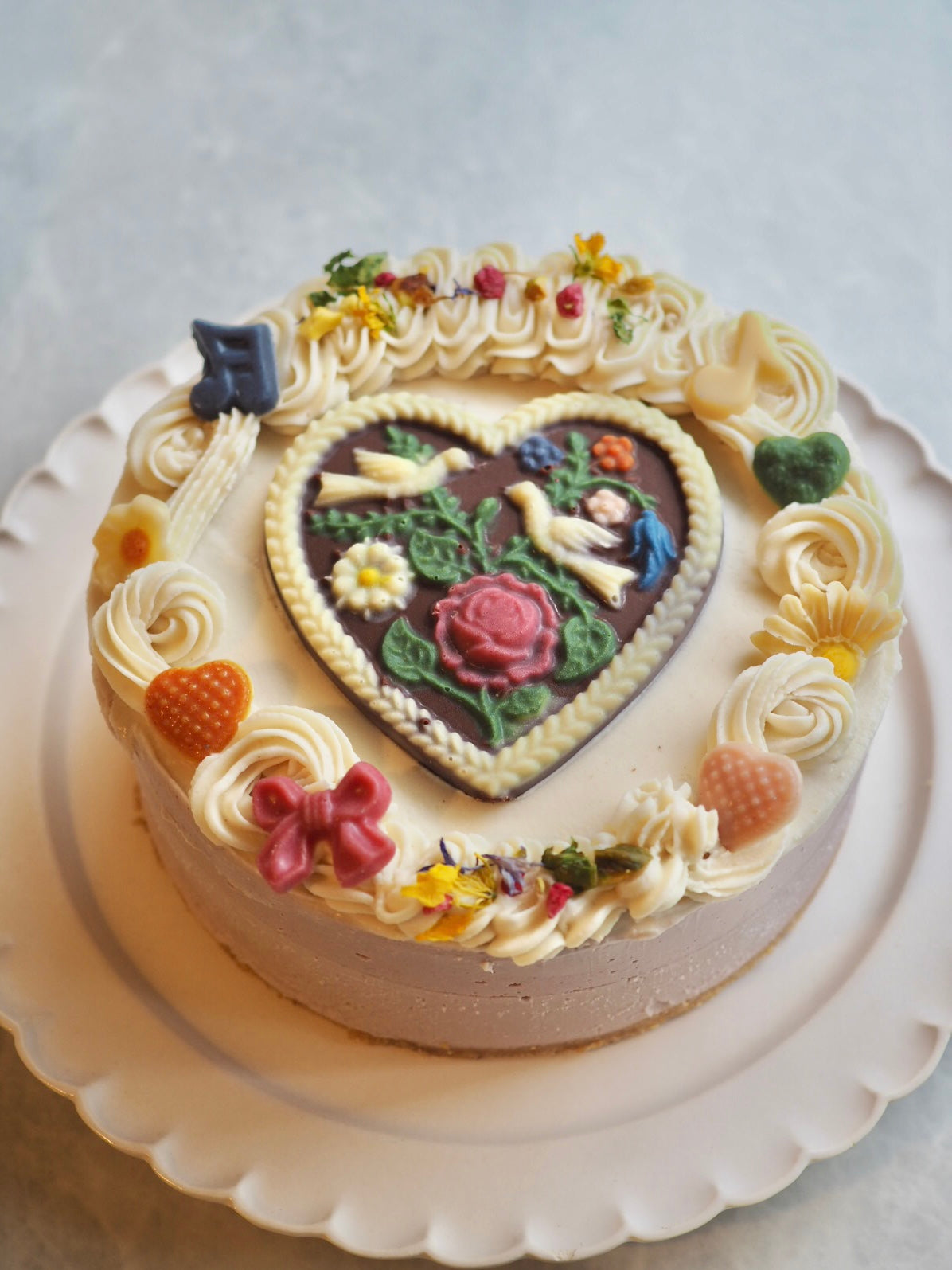 有機いちごのケーキ(Heart Garden3)