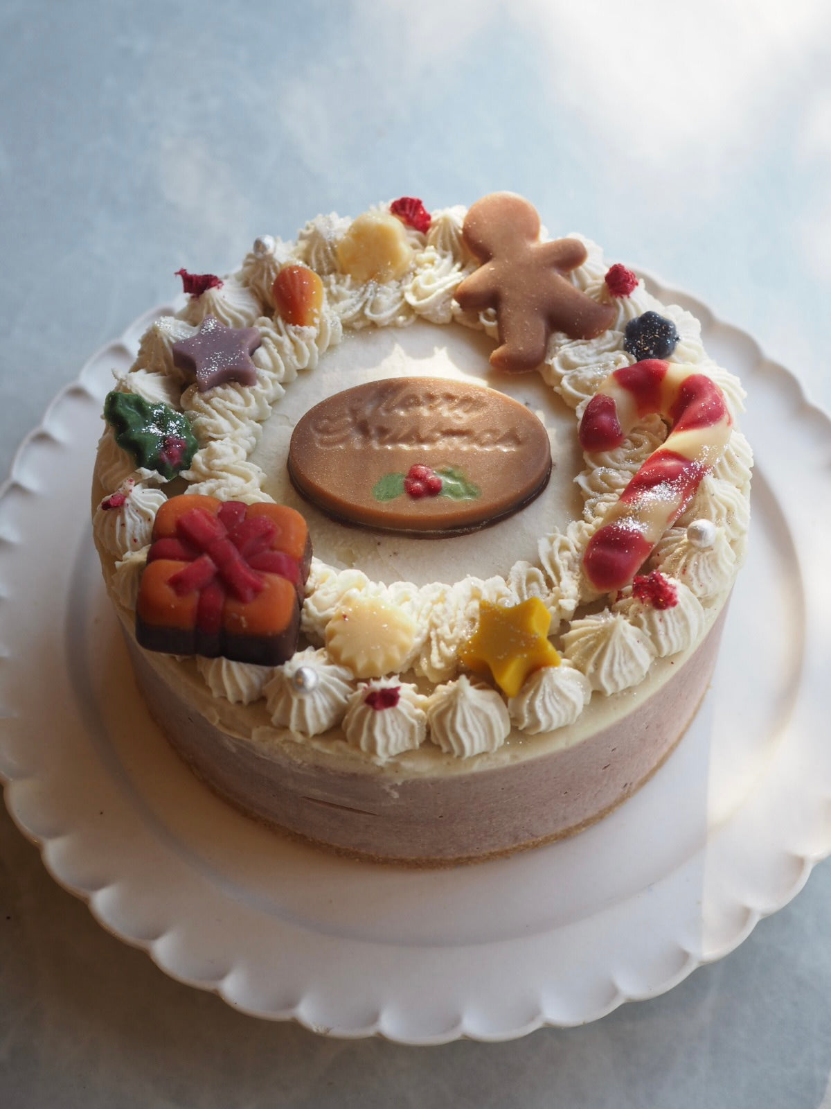 有機いちごのクリスマスケーキ(3)