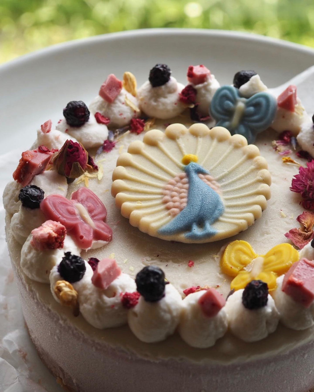 くじゃくのケーキ