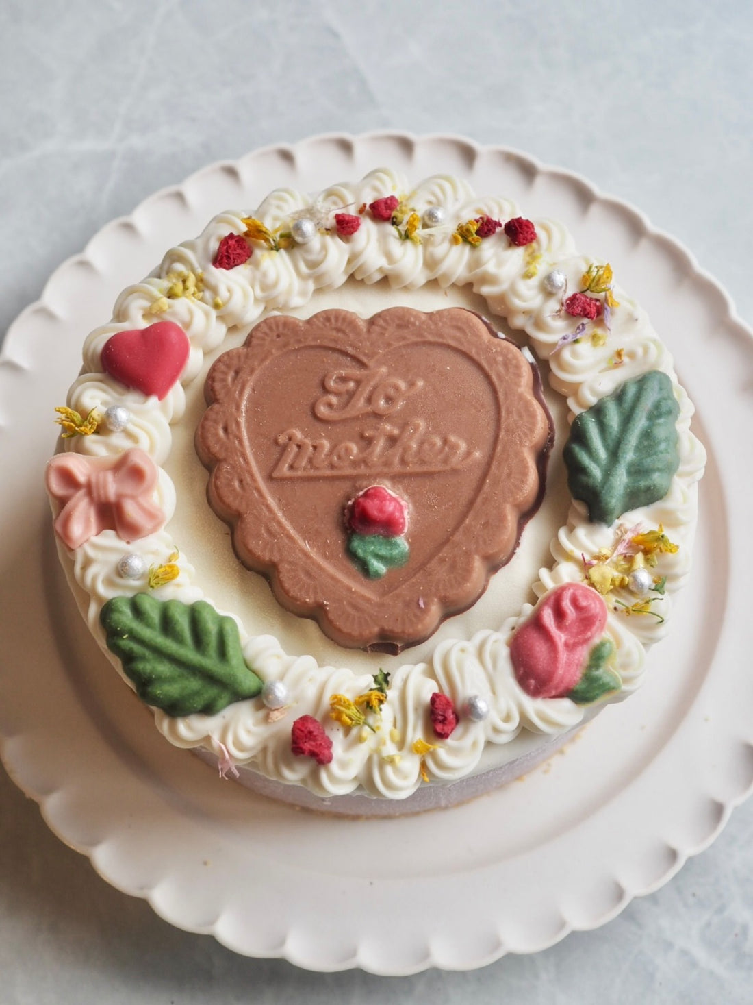 【母の日】有機いちごのケーキ
