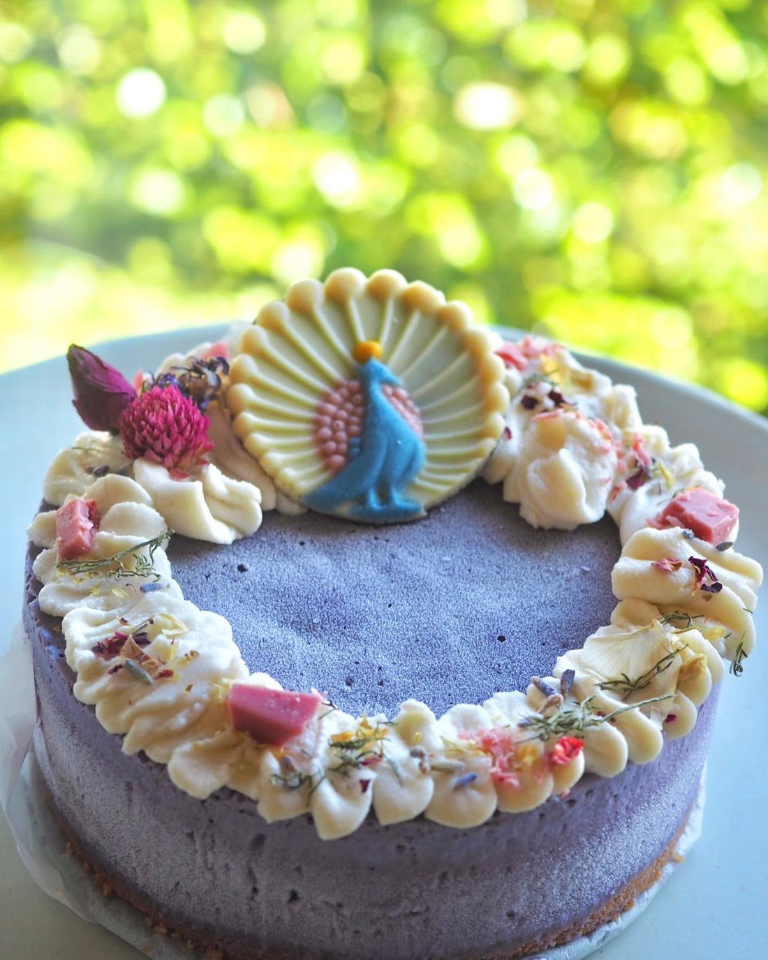 くじゃくのケーキ