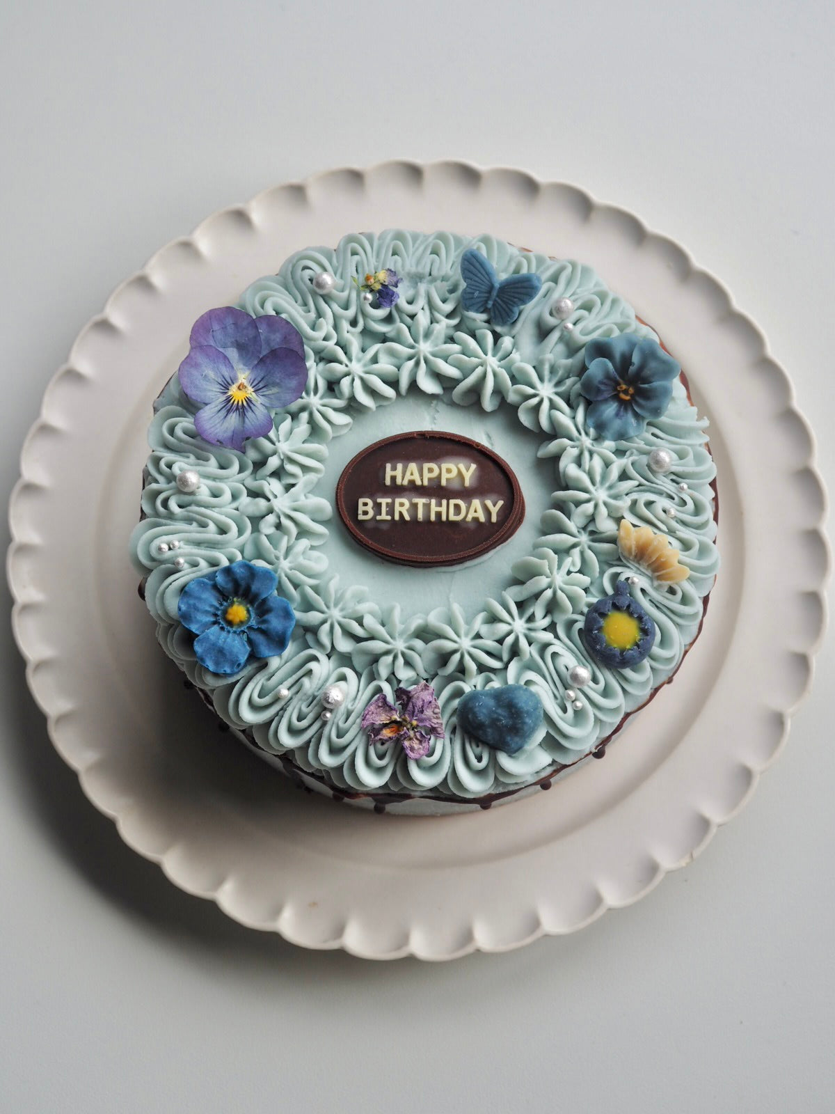 チョコミントケーキ(HAPPY BIRTHDAY)
