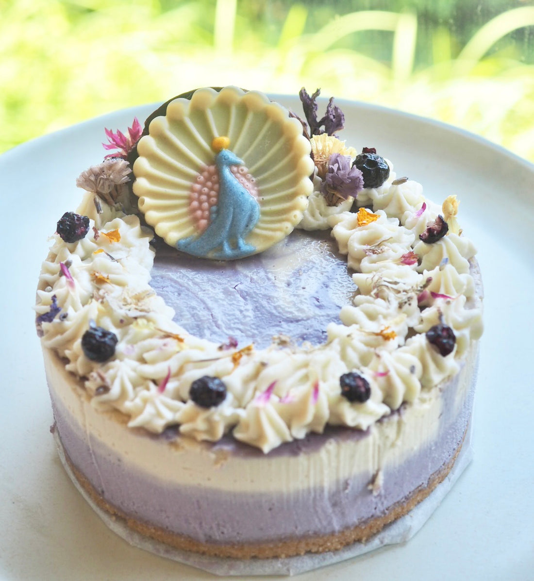 くじゃくケーキ