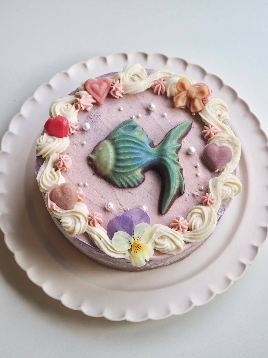 ミックスベリーヨーグルト＆いちご＆Rawショコラケーキ （熱帯魚）