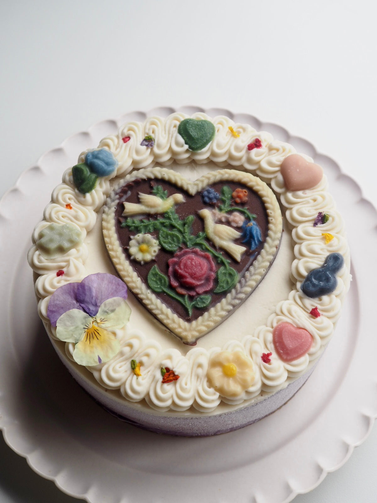 ミックスベリーヨーグルトのケーキ（Heart Garden 1）