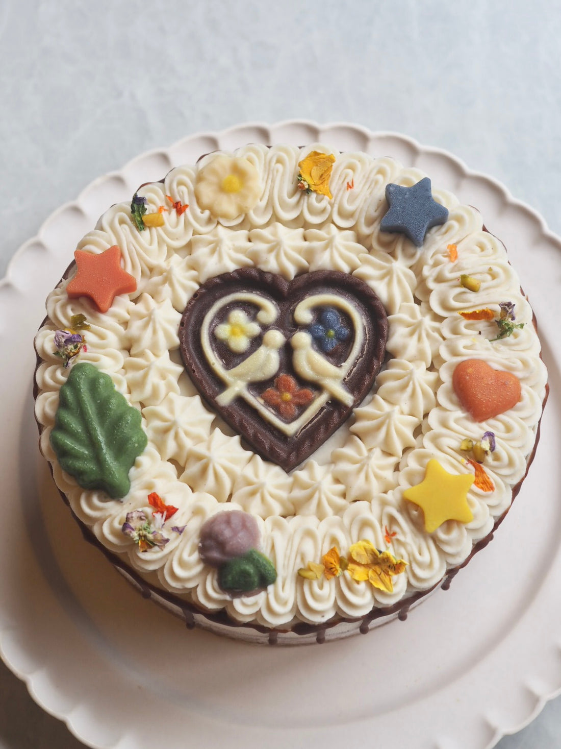 チャイ＆ショコラのケーキ（Loving Birds）