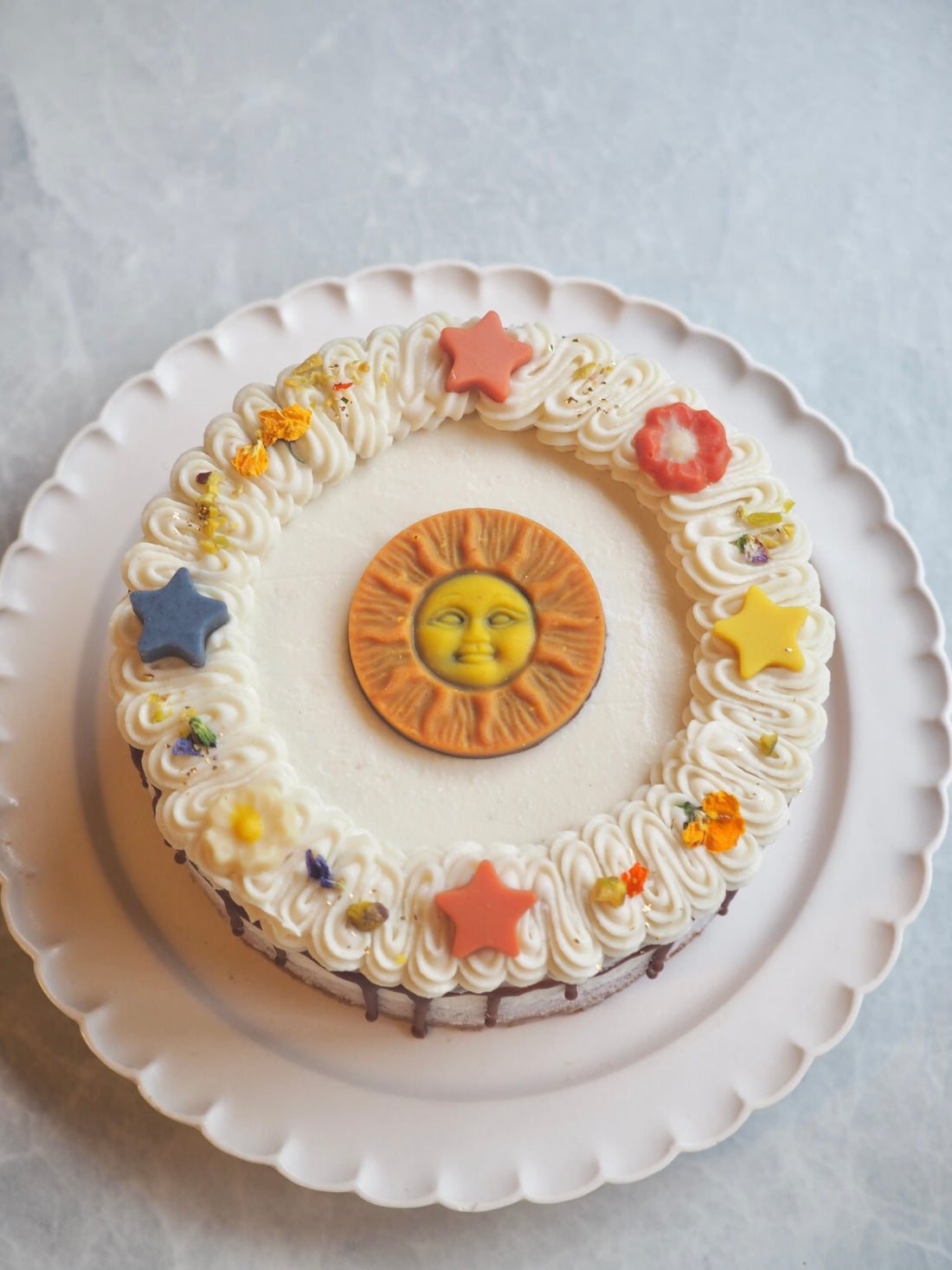 チャイ＆ショコラのケーキ（太陽２）