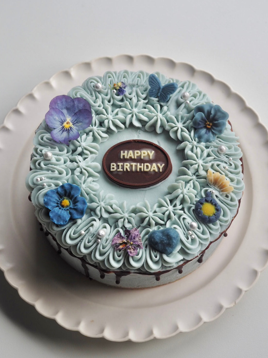 チョコミントケーキ(HAPPY BIRTHDAY)