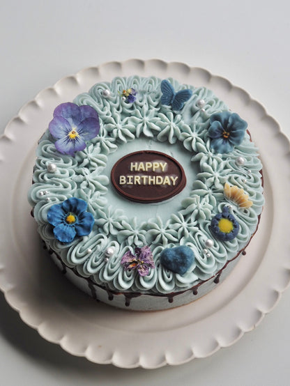 チョコミントケーキ(HAPPY BIRTHDAY)