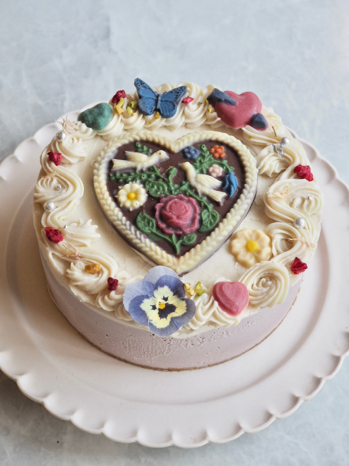 有機いちごのケーキ（Heart Garden）