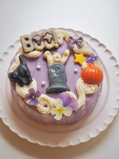 ハロウィンケーキ【ベリーベリー（いちご、ラズベリー）＆アールグレイショコラ】