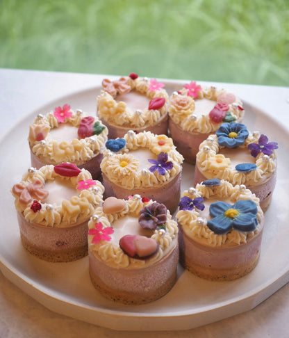 プチケーキ（ラズベリー＆アーモンドショコラ）