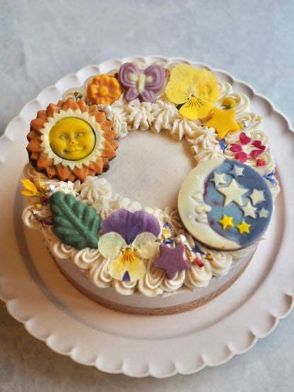 有機いちご＆ショコラのケーキ（太陽と月）