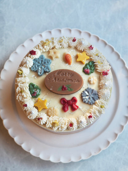 有機いちごのクリスマスケーキ（１）