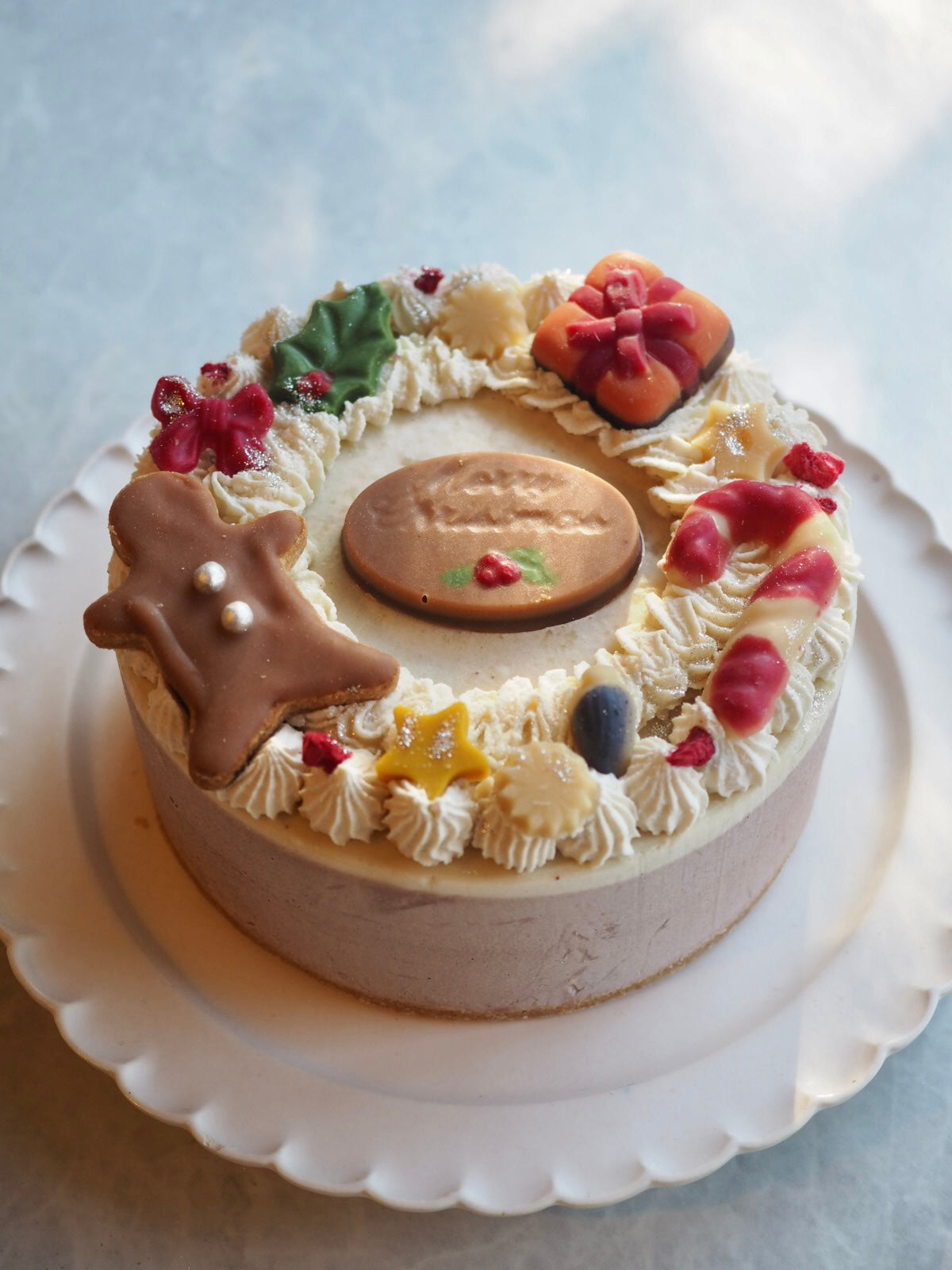 有機いちごのクリスマスケーキ（２）
