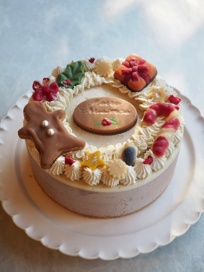 有機いちごのクリスマスケーキ（２）
