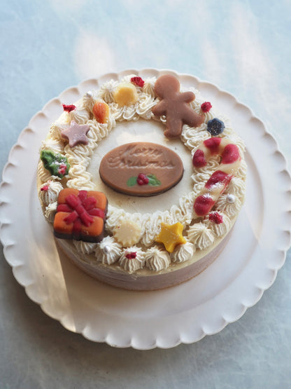 有機いちごのクリスマスケーキ（３）