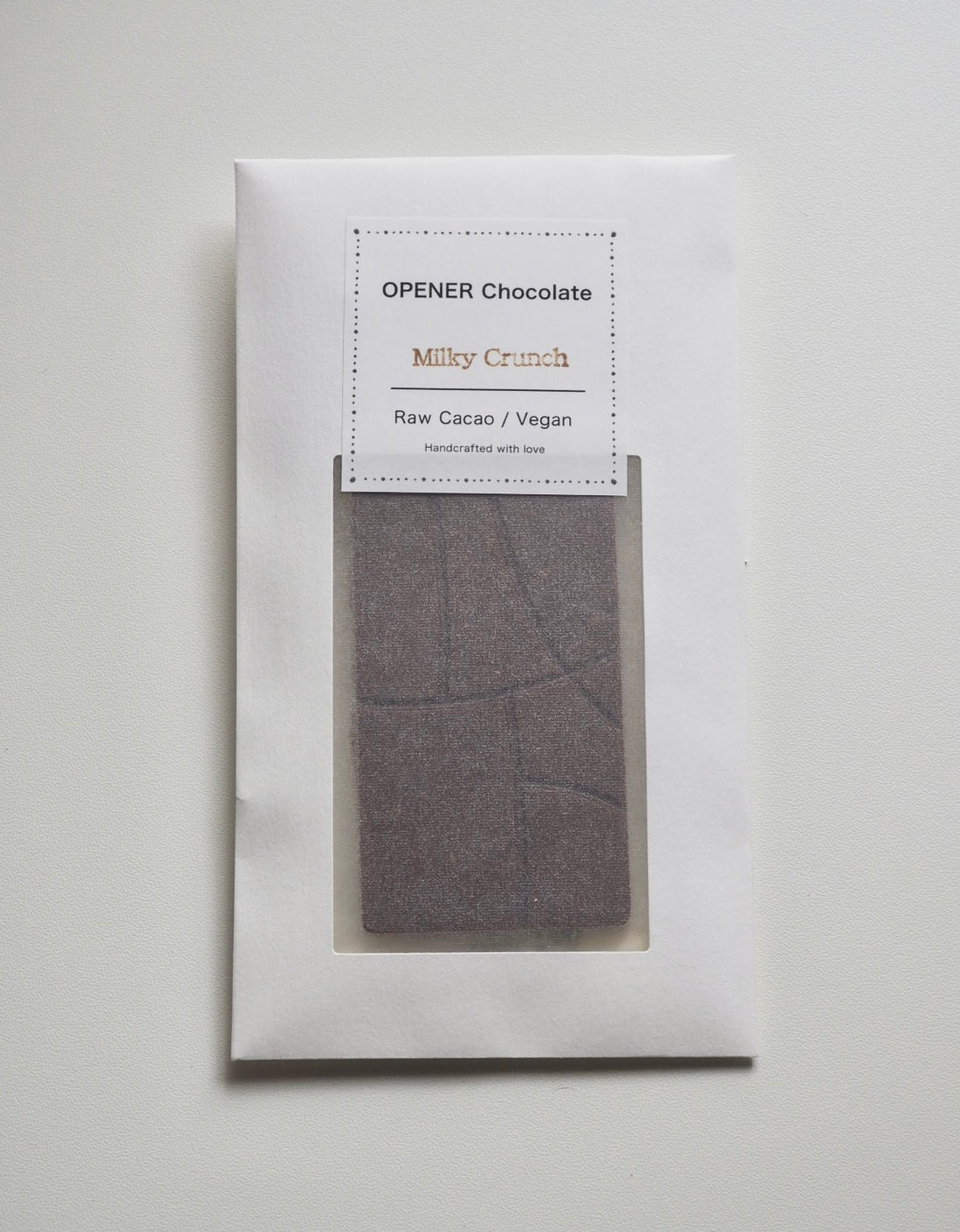 Raw Cacao Tablet（ミルキークランチ）